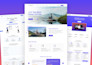 design stunning figma website UI UX, modern web UI UX in figma